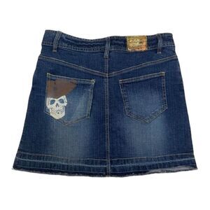 Disney Pirates Of The Caribbean Denim Skirt